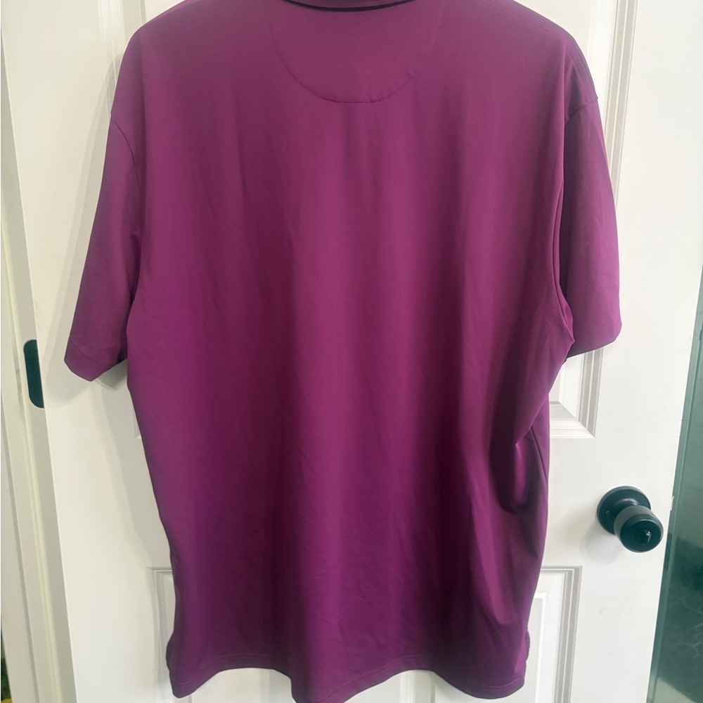 New Daniel Cremieux Signature Performance Men's Purple Polo Shirt size XL - Picture 7 of 7